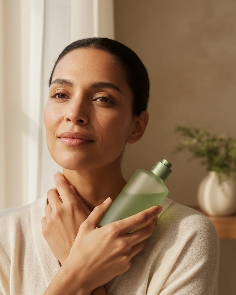 HER SKIN Gentle Cleansing Gel — Witch Hazel Water + Licorice Root