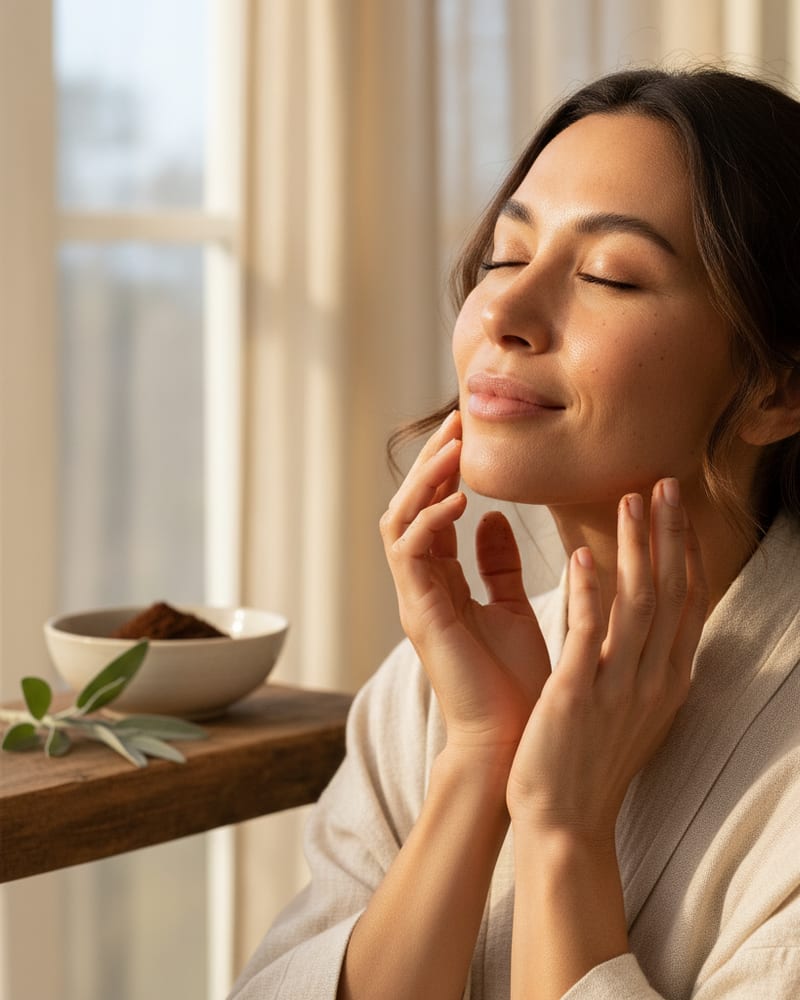 HER Skin Peppermint Coffee Scrub — Peppermint Awakening